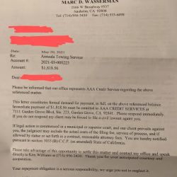 Law offices of Marc D. Wasserman ico