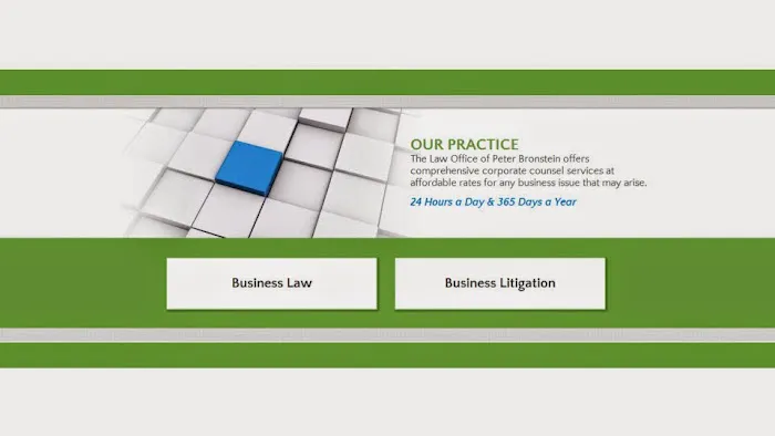 Law Office Of Peter C. Bronstein - Business & Contract Law Attorney 1