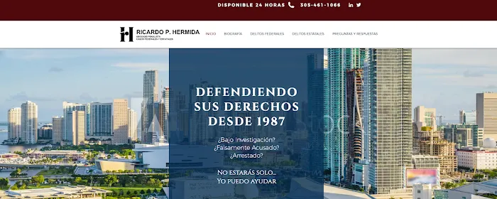 Ricardo P. Hermida, Abogado Criminalista en Miami 2