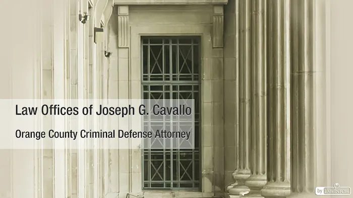 Law office of Joseph G. Cavallo 2