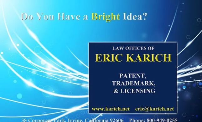 Karich & Associates, Patent Law