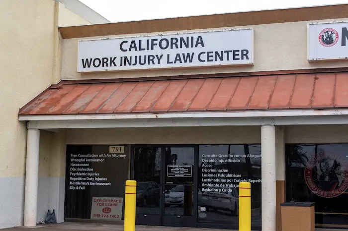 California Work Injury Law Center 1