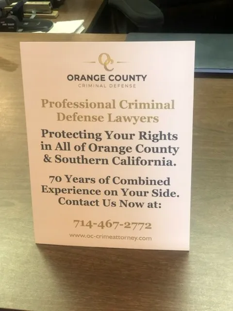 Orange County Criminal Defense 8