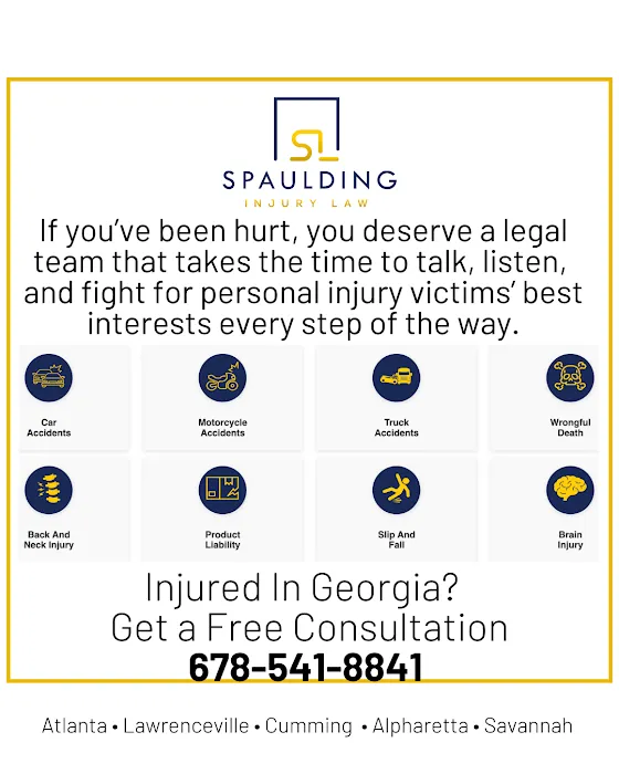 Spaulding Injury Law: Lawrenceville Personal Injury & Car Accident Lawyer 5