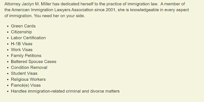 Jaclyn M Miller Attorney at Law 5