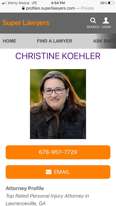 Christine A. Koehler, Attorney at Law 5