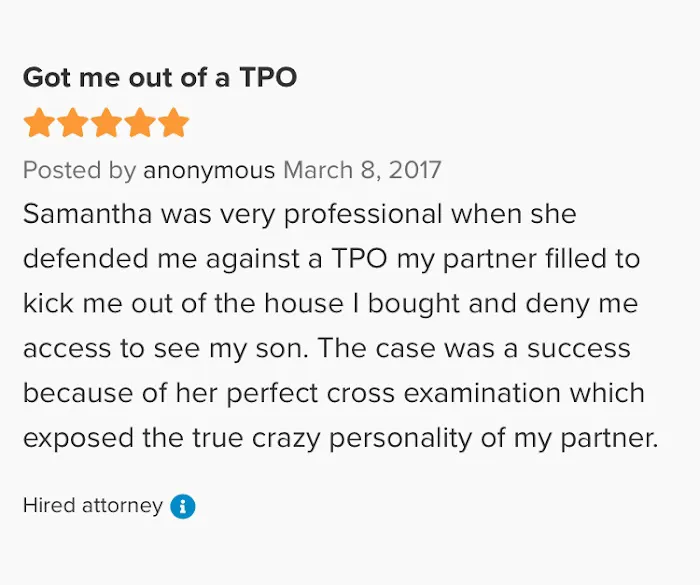 Attorney Samantha O. Lennon 6