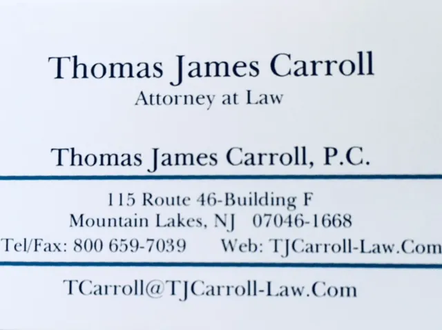 Thomas James Carroll, P.C. 1
