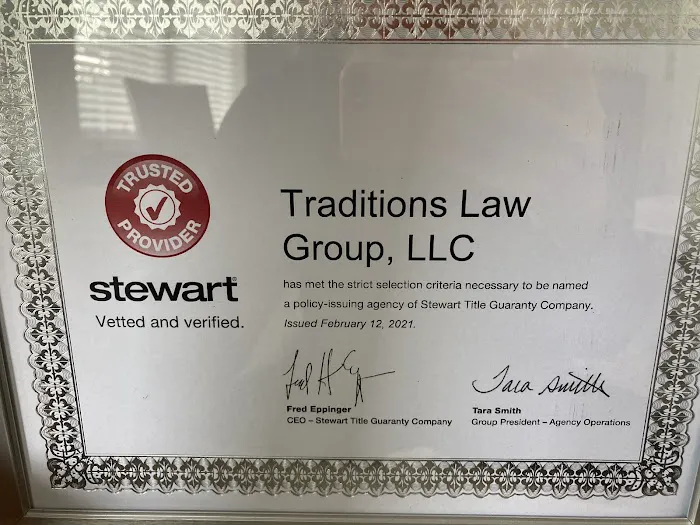 Traditions Law Group, LLC 8