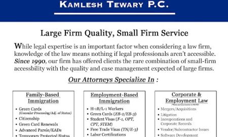Tewary Immigration Law