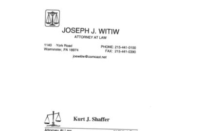 Joseph J. Witiw & Kurt J. Shaffer