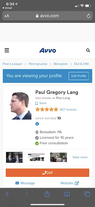 Attorney Paul Lang 9