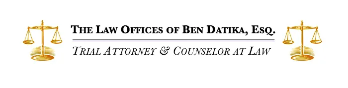 The Law Offices of Ben Datika, Esq. – Criminal Defense Trial Attorney & Counselor at Law 1