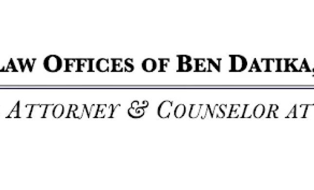 The Law Offices of Ben Datika, Esq. – Criminal Defense Trial Attorney & Counselor at Law