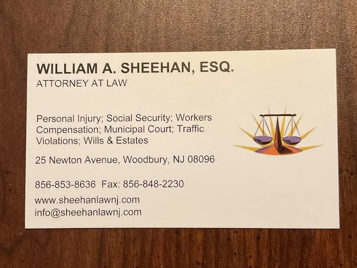 WILLIAM A SHEEHAN 1