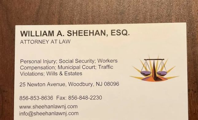 WILLIAM A SHEEHAN