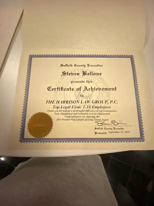 The Harrison Law Group, P.C. 1