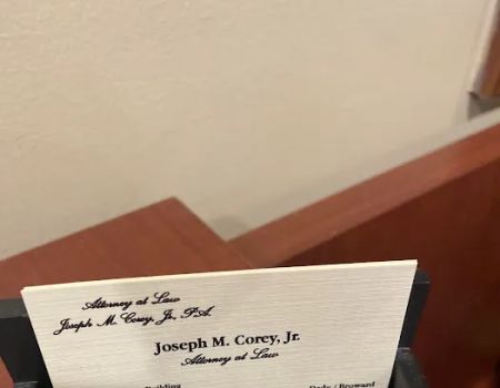 Attorneys at Law Joseph M Corey
