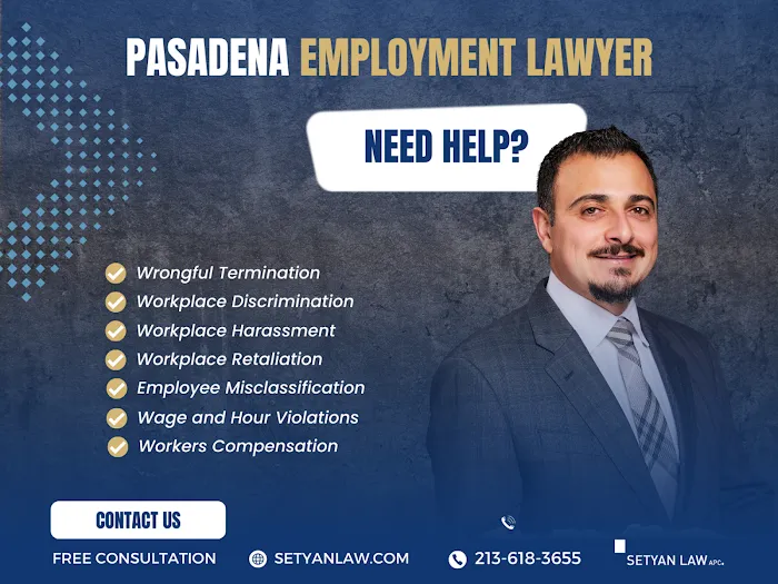 Setyan Law - Pasadena Employment Lawyers 3
