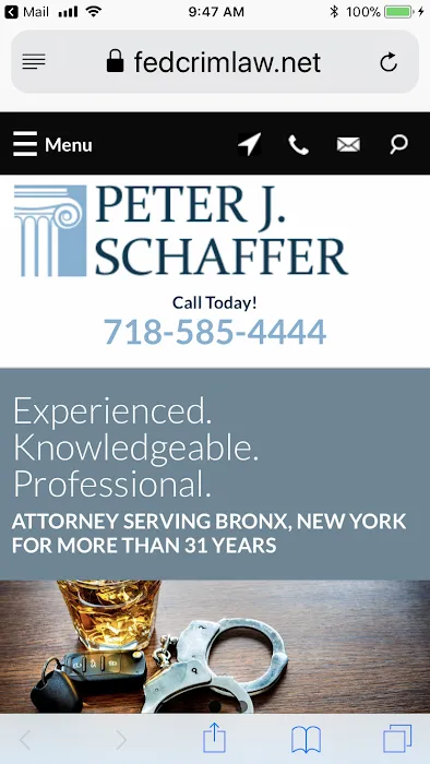 Peter J. Schaffer, Bronx Criminal Lawyer 9