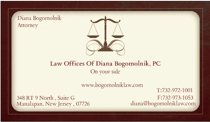 Law Office of Diana Bogomolnik, PC 1