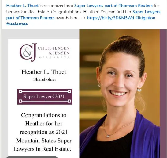 Heather Thuet, Attorney/Real Estate Broker 7