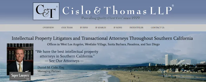Cislo & Thomas LLP - Patent Law Lawyers/Attorneys 5