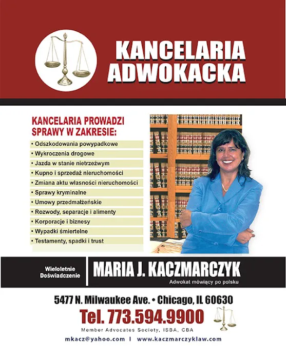 Kaczmarczyk Maria J 1
