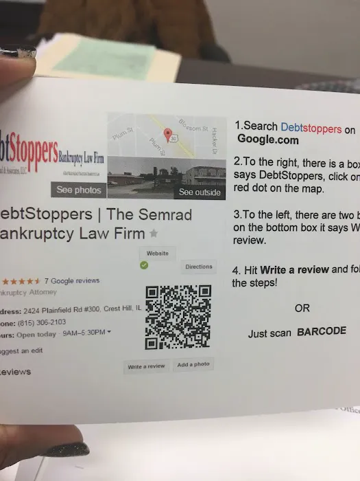 Debtstoppers: Bankruptcy Law Firm - Crest Hill, IL 2