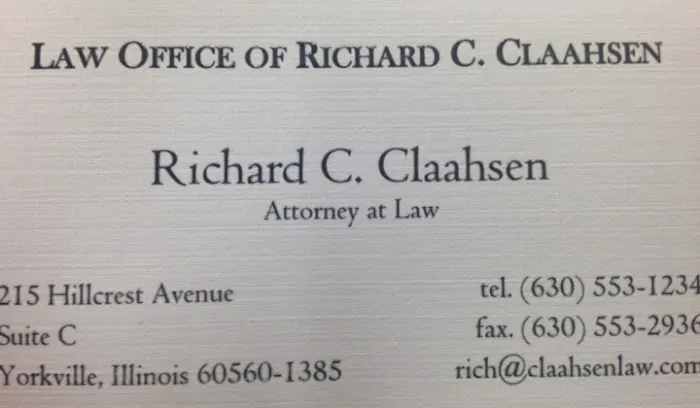 Law Office Of Richard C Claahsen 3