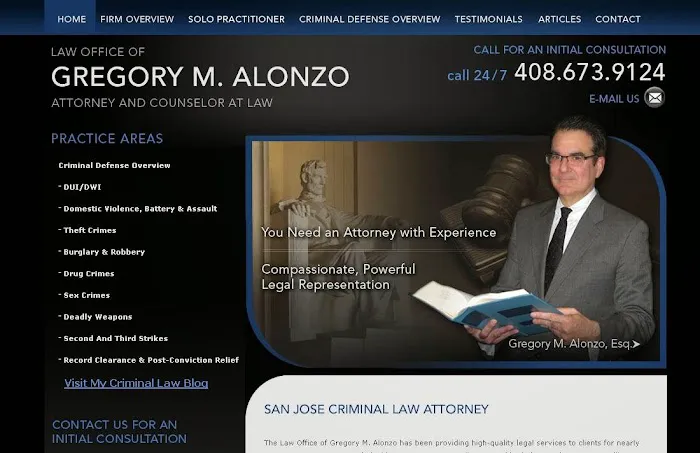 Law Office of Gregory M. Alonzo 2