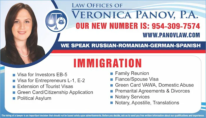 Law Offices of Veronica Panov 1