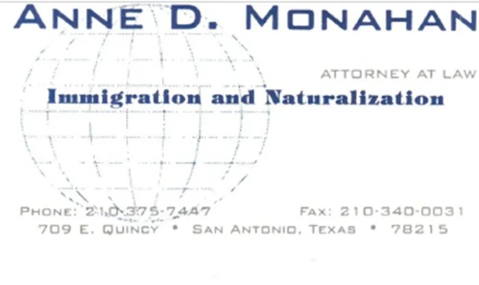 Anne D Monahan 1