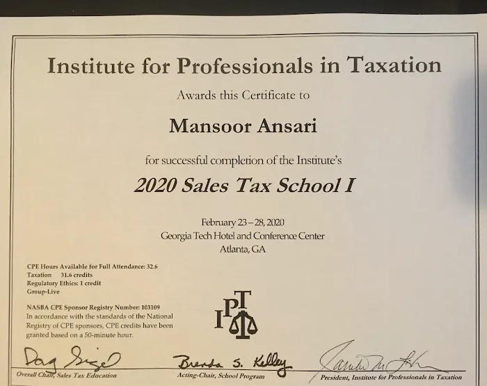 Ansari Tax Attorney 9