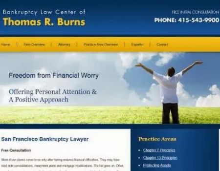 Bankruptcy Law Center of Thomas R. Burns