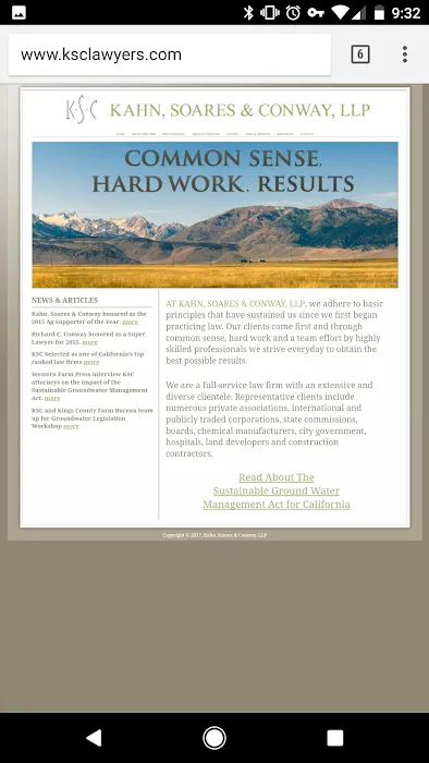 Kahn, Soares & Conway, LLP 1