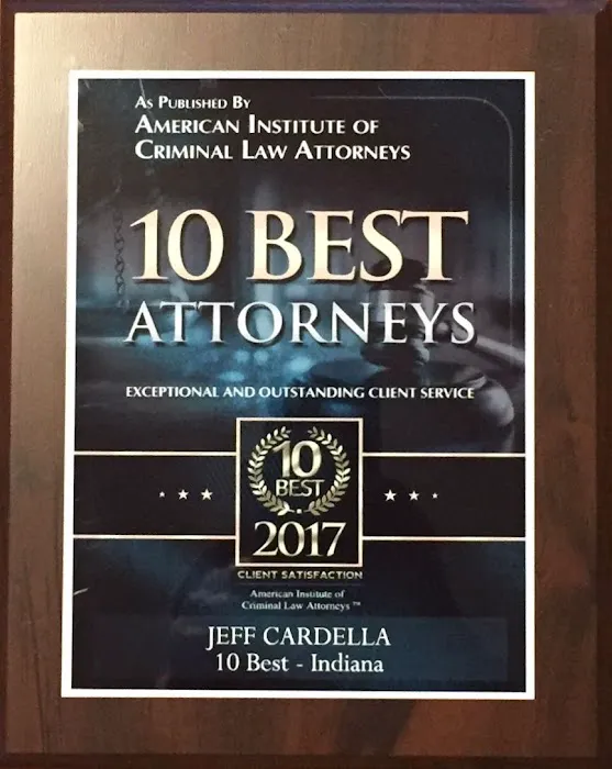 Law Office of Jeff Cardella Criminal Defense Attorney & Expungement Lawyer in Indianapolis Indiana 10