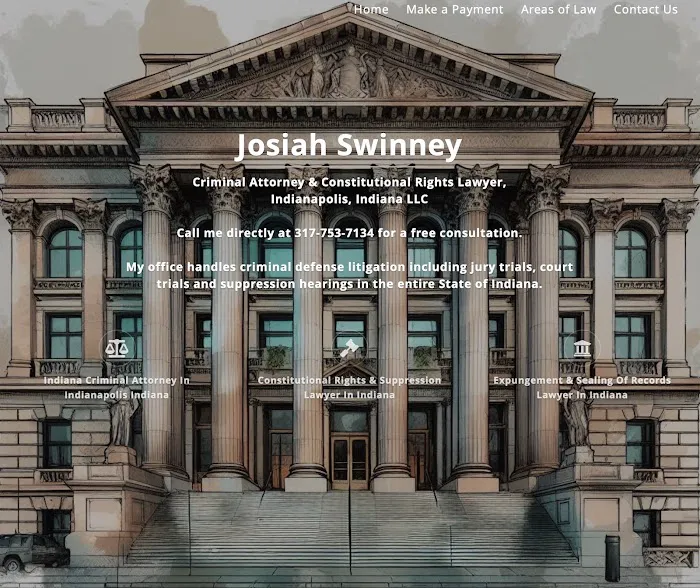 Josiah Swinney, Criminal Attorney, Appeals & Personal Injury Lawyer, Indianapolis, IN 8