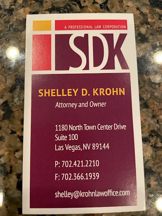 Shelley D. Krohn, Ltd. 1