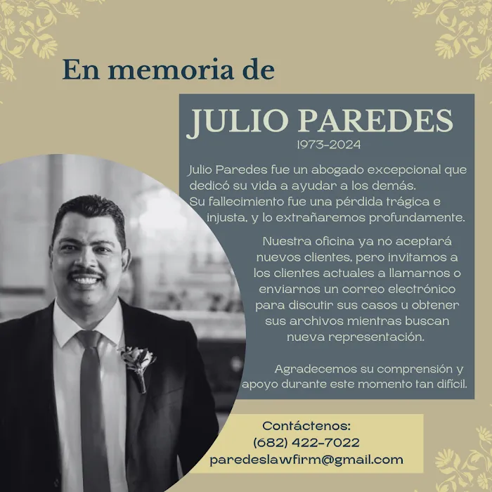 The Law Offices of Julio Paredes, PLLC 7