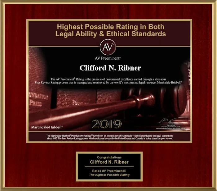 Clifford N. Ribner, Tax Attorney 3