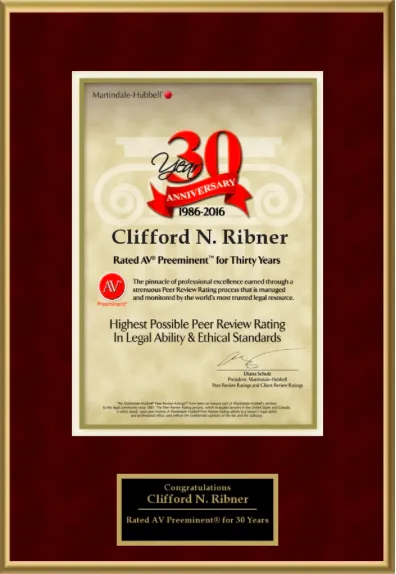 Clifford N. Ribner, Tax Attorney 8