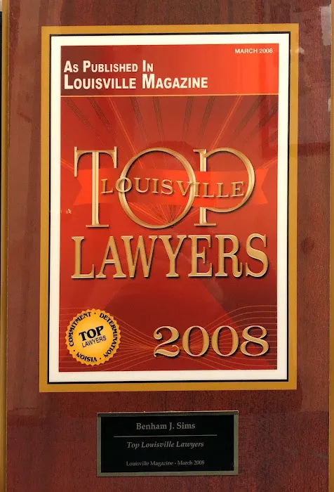 Benham J. Sims, III Attorney at Law 10