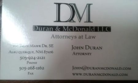 Duran and McDonald