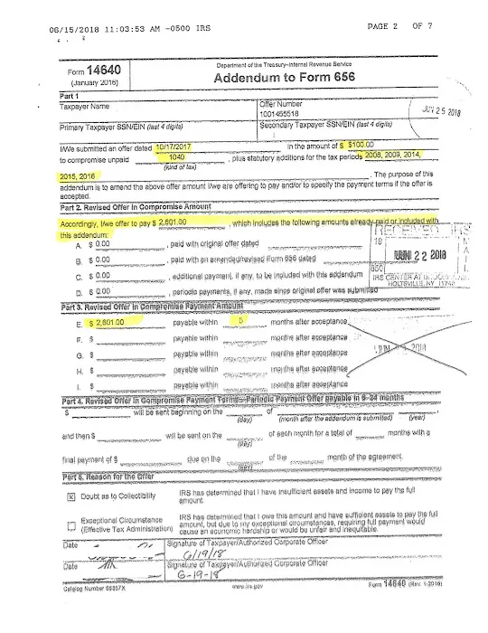 CLAW Tax Group 2