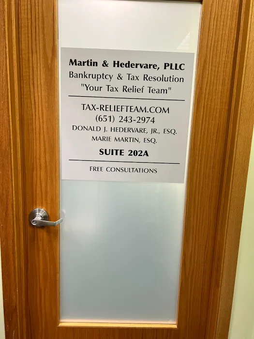 Martin & Hedervare Bankruptcy & Tax Relief Team 1