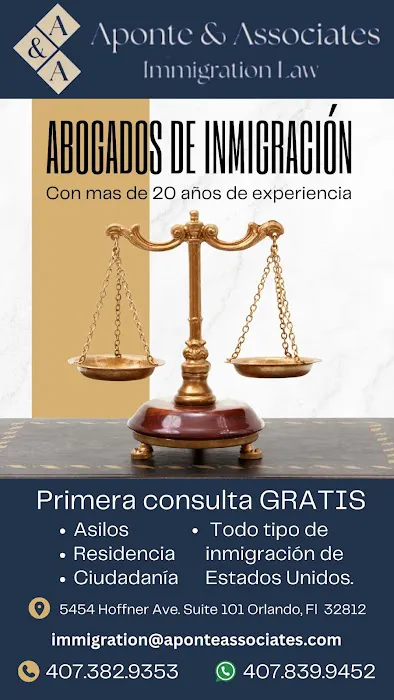 Immigration Law Office of Aponte & Associates 1