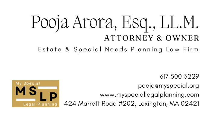 My Special Legal Planning 2