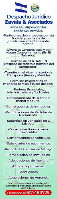 Abogado y notario de El Salvador 6