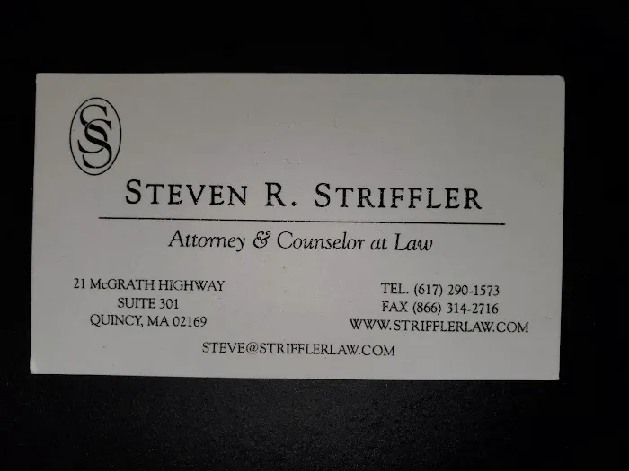 Law Office of Steven R. Striffler 4